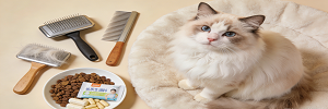 布偶猫养护重点：毛发护理 + 肠胃调理，养出高颜值仙女猫