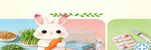 兔子养护手册：科学喂养 + 笼舍清洁 + 球虫病预防